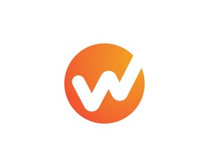 W Letter Logo Business