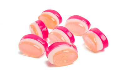 candy lollipops isolated