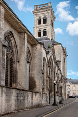 Fototapeta na wymiar Verdun. Cathédrale Notre Dame . Lorraine. Meuse. Grand Est