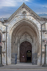 Verdun. Entr&eacute;e de la cath&eacute;drale Notre Dame . Lorraine. Meuse. Grand Est