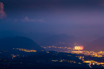 Feux d'artifice d'Annecy