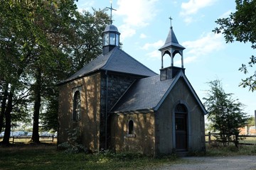 Fototapeta na wymiar La cloche de la chapelle Fiscbach 3