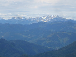 Fototapeta premium Alpen