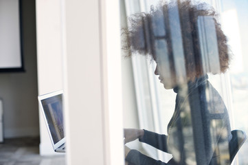 Businesswoman in an office