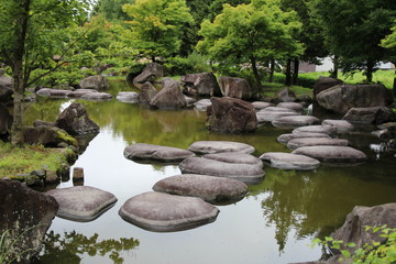 川, 水, 自然, 流れ, 風景, 緑, 森, 木, 湖, たき, いけ, 庭, とぶ,...
