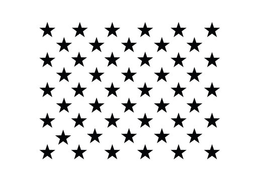 USA flag motive american stars decoration texture background