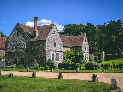 Farmhouse, Chawton, Hampshire, England, UK