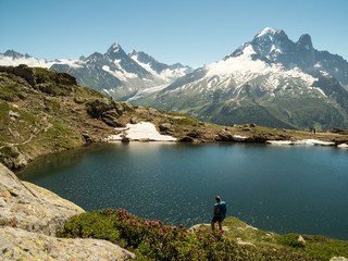 Fototapeta na wymiar Alpine Lake