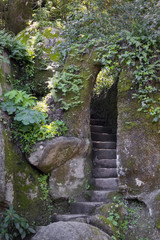 Cueva en Quinta da Regaleira, Sintra, Portugal