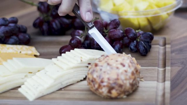 cheese with fruit