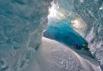 Iceland - Ice cave entrance