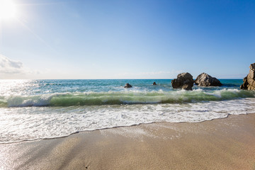 Fototapeta premium Mediterranean seascape, near Tropea
