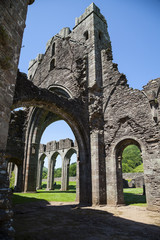 Fototapeta na wymiar Llanthony Priory, Brecon Beacons, Wales