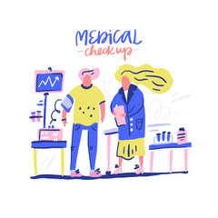 Medical Expert Checks Patient