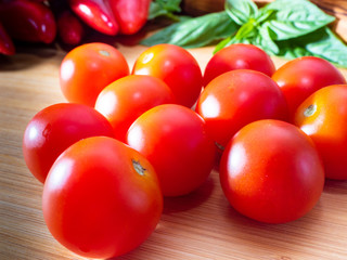 Composition of fresh vegetables