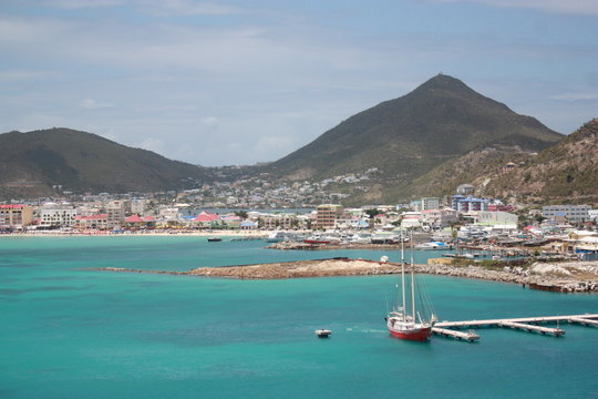 Harbor At Basseterre, St. Kitts And Nevis