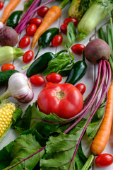 Vegetables background