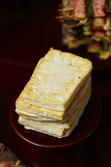 Traditional Korean New Year food 