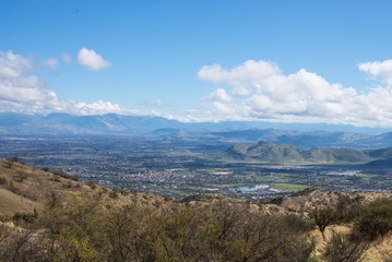Fototapeta na wymiar Valley from a high point
