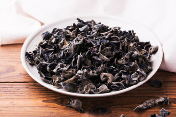 Dried Chinese black fungus