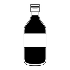 Drink bottle isolated vector illustration graphic design