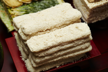 Traditional Korean New Year food 