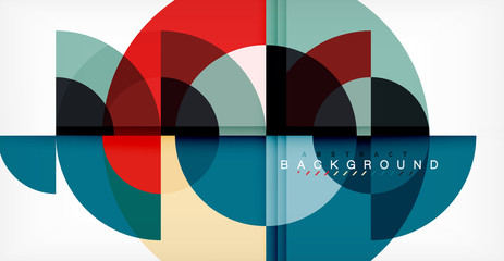 Obraz premium Projekt streszczenie tło minimalne koło, wielobarwny szablon dla biznesu lub prezentacji technologii lub układ okładki broszury internetowej, tapeta