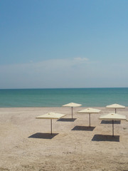 Umbrellas on the beach