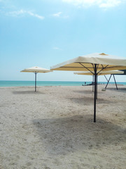 Umbrellas on the beach