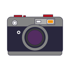 Vintage photographic camera vector illustration graphic design