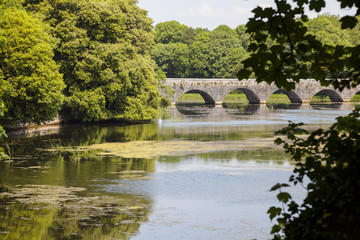 Fishpond Wanderweg in der Nähe von Stackpole in Wales © hardyuno