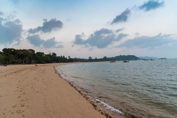 Beautiful beach caribbean sea. Holiday and vacation concept.