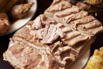 Traditional Korean New Year food 