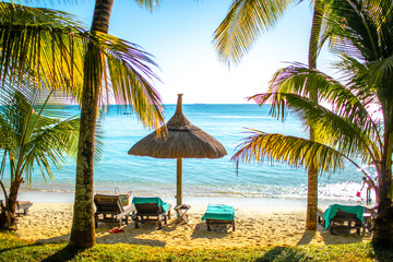 Strand auf Mauritius