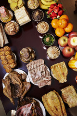 Traditional Korean New Year food 