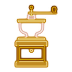 coffee roaster machine icon vector illustration design