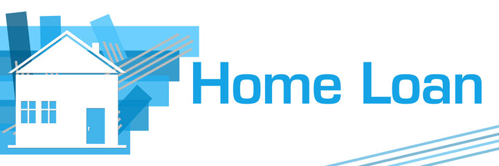 Home Loan Blue Stroked Stripes 