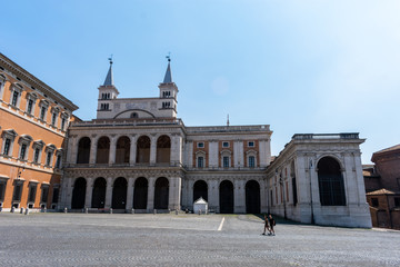 Obraz premium Some old buildings on the street in Venice, Italy