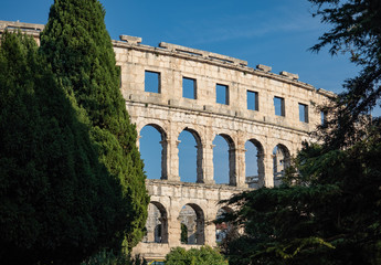 Obraz premium Amphitheater Pula, Kroatien
