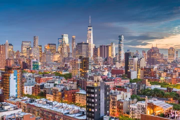 Deurstickers Lower Manhattan New York City © SeanPavonePhoto