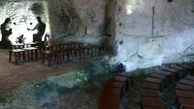 Morgia of Pietracupa in Molise cenozoic Morge park