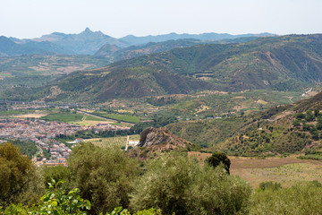 Fototapeta na wymiar View of Italinan Countryside