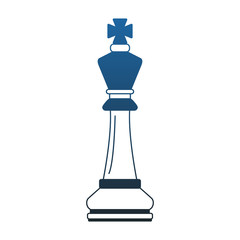 Chess game piece vector illustration graphic design