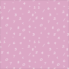 Seamless mathematics pattern.Can be used for wallpaper,fabric, web page background, surface textures.
