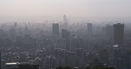  Taipei city in the evening