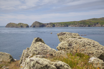 Typische Küstenlandschaft in Wales