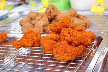 Fried chicken at street food
