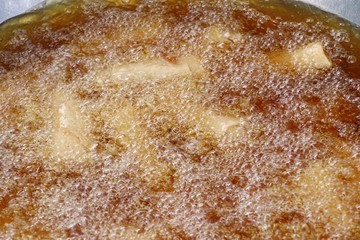 spring rolls in oil pan