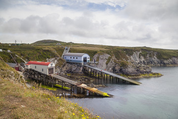 Typische Küstenlandschaft in Wales