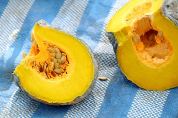 Pumpkin at street food